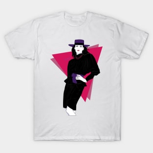 Classy Lady 80s Patrick Nagel T-Shirt